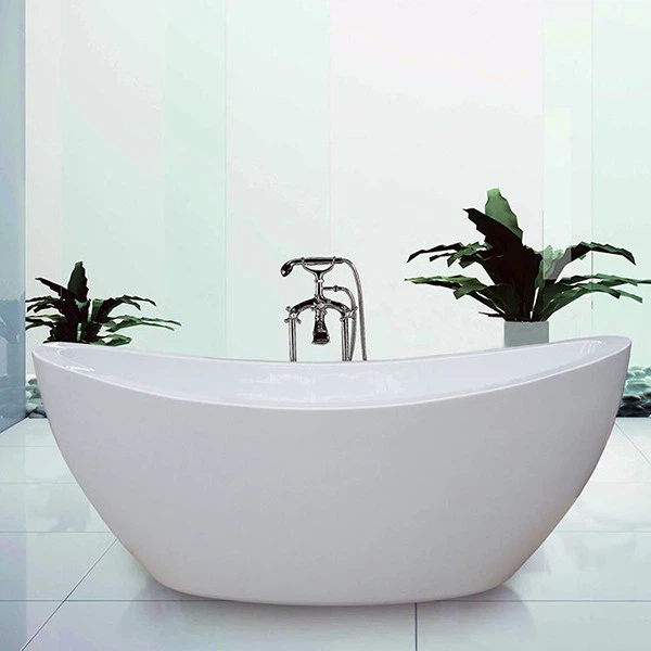 modern corner bath